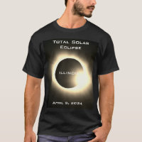 ILLINOIS Gesamte Sonnenfinsternis 8. April 2024