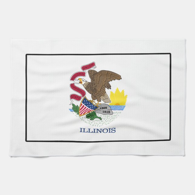 Illinois Handtuch (Horizontal)