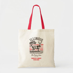 Illinois Hochzeits-Willkommens-Tasche, Ziel-Hochze Tragetasche