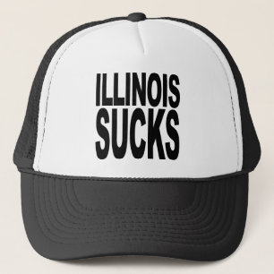 Illinois ist zum Kotzen Truckerkappe