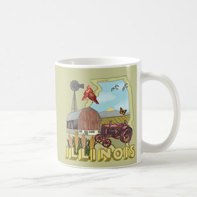 Illinois Kaffeetasse (Rechts)