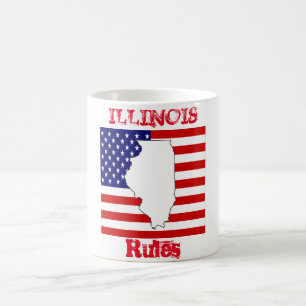 ILLINOIS KAFFEETASSE