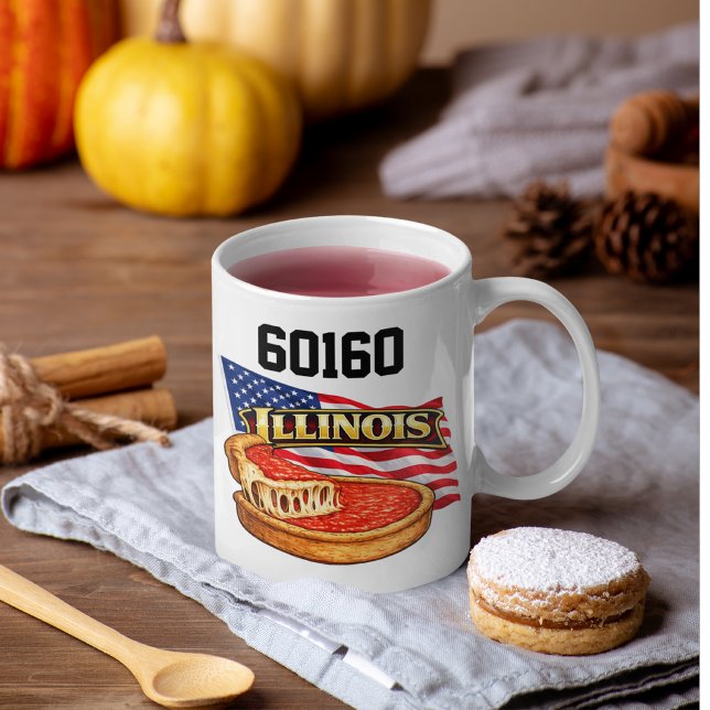 Illinois-Klassiker-Tasse Kaffeetasse (Home is Illinois—And It Tastes Like This)