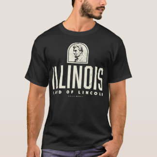 Illinois Land Lincoln Tan T-Shirt