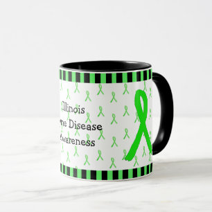 Illinois Lyme Disease Awareness Coffee Tasse