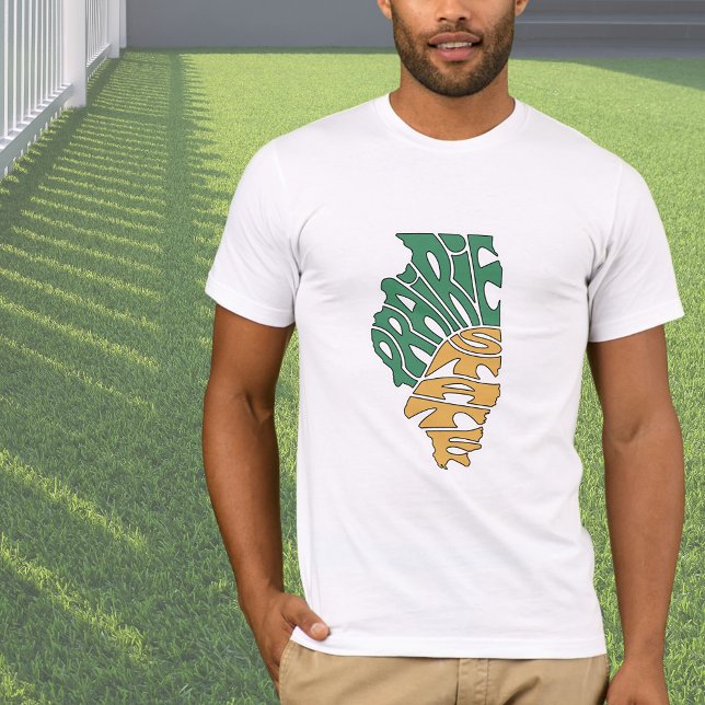 Illinois Nickname Word Art T-Shirt (Von Creator hochgeladen)