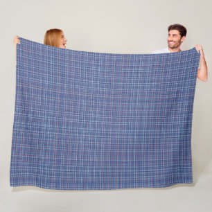 Illinois offiziell Staat tartan Fleecedecke