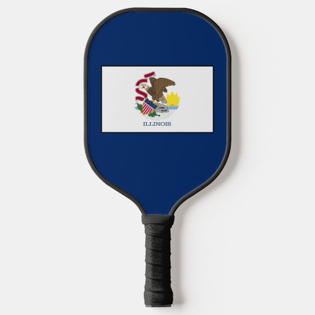 Illinois Pickleball Schläger (Vorderseite)