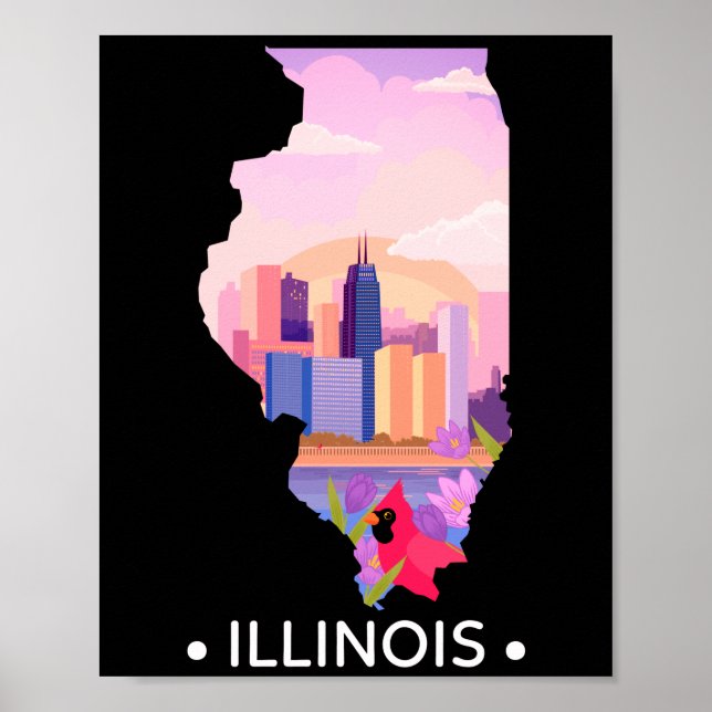 Illinois Poster (Vorne)