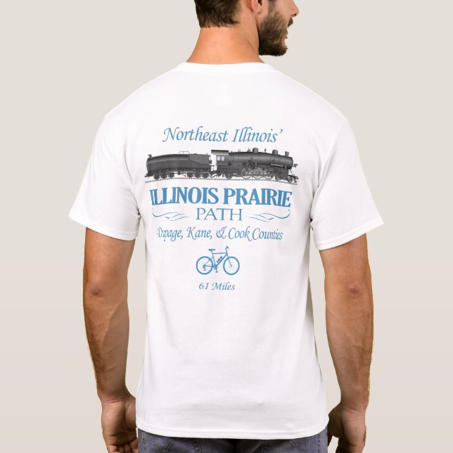 Illinois Prairie Path (RT2) T-Shirt (Rückseite)