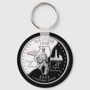 ILLINOIS SCHLÜSSELANHÄNGER