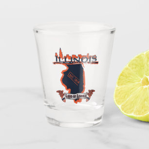 Illinois-Schnapsglas Schnapsglas
