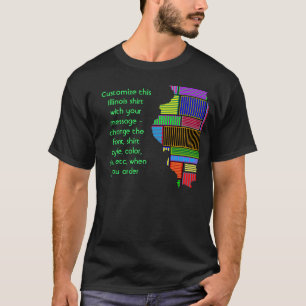 Illinois-Shirt - Gewohnheit mit Wahl oder anderem T-Shirt