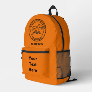 Illinois Staat Politische Gefangenschaft Bedruckter Rucksack