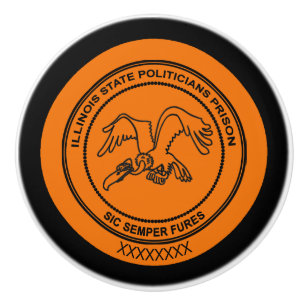Illinois Staat Politische Gefangenschaft Keramikknauf