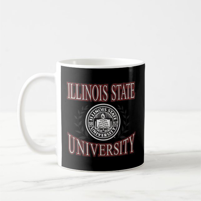 Illinois Staat Redbirds Laurels Offizielle Lizenz Kaffeetasse (Links)