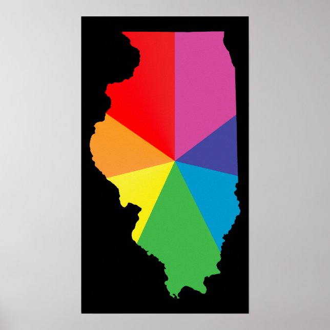 Illinois Stolz. Poster (Vorne)