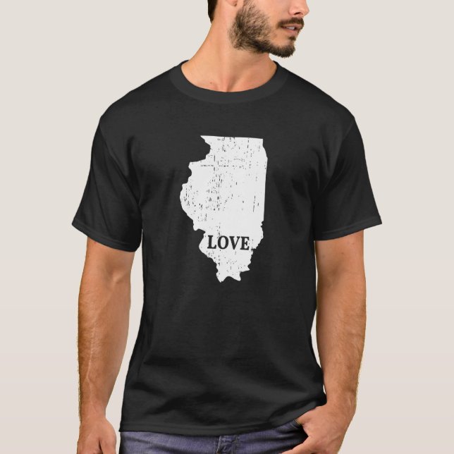 Illinois T-Shirt (Vorderseite)