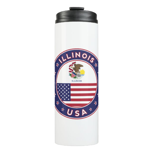 Illinois Thermosbecher (Vorderseite)
