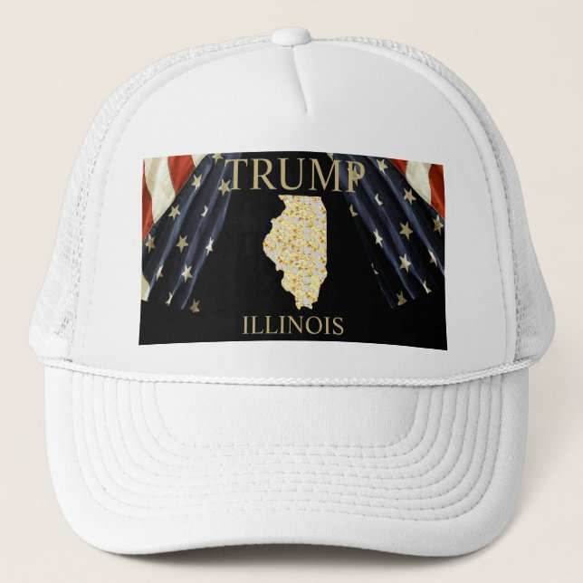 ILLINOIS TRUCKERKAPPE (Vorderseite)