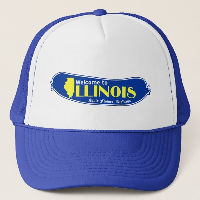 Illinois Truckerkappe (Vorderseite)