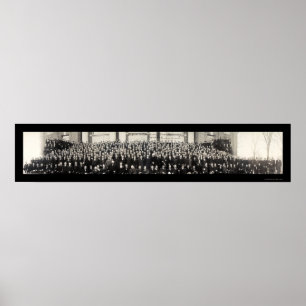 Illinois University Students Foto 1909 Poster