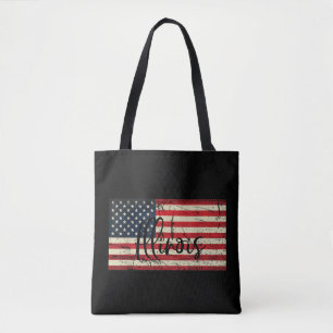 Illinois USA Staat America United Staaten Tote Bag Tasche