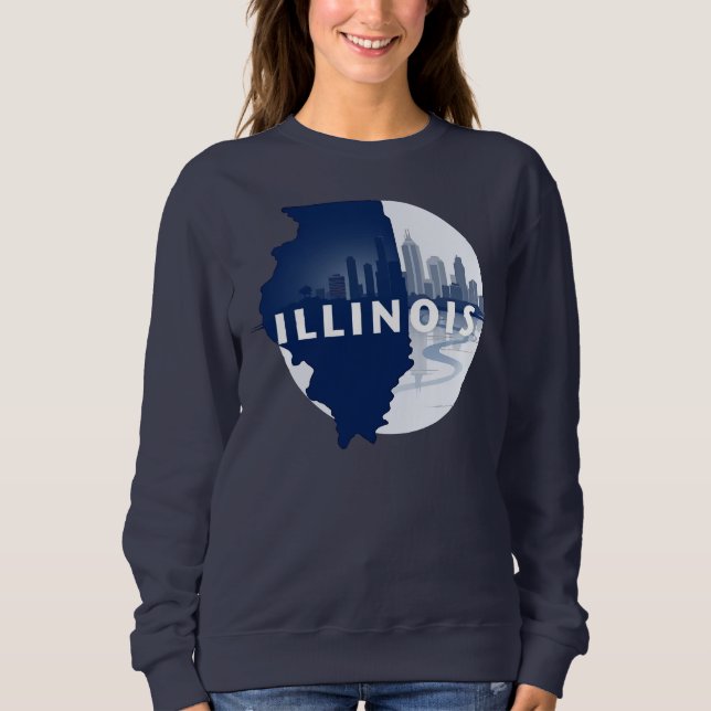 Illinois USA Sweatshirt (Vorderseite)