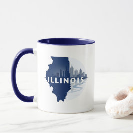 Illinois USA Tasse