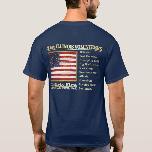 Illinois V.I. (BH) T-Shirt (Rückseite)