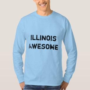 Illinois Zitat Langschläfer T - Shirt