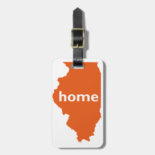 Illinois-Zuhause Gepäckanhänger
