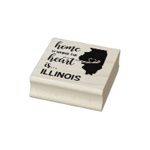 Illinois Zuhause ist das Herz