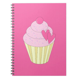 Illsima Strawberry Cupcake Notizblock