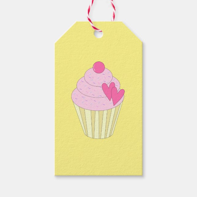 Illsima Yellow Geschenkanhänger (Vorderseite)