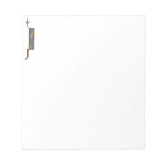 Illuminated Initial J Notizblock