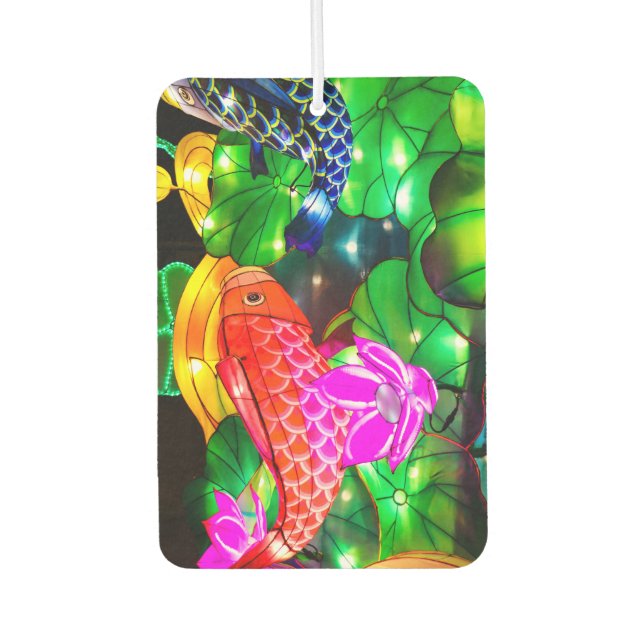Illuminated Koi Autolufterfrischer (Vorderseite)