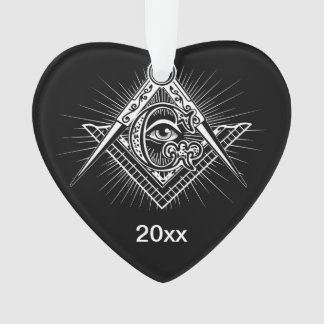 Illuminati Alle sehen Auge Freemason Symbol Ornament