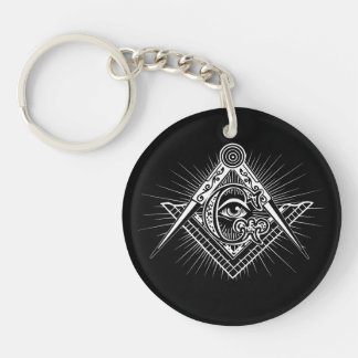 Illuminati Alle sehen Auge Freemason Symbol Schlüsselanhänger