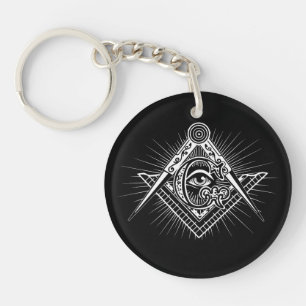 Illuminati Alle sehen Auge Freimaurersymbol Schlüsselanhänger