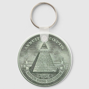 Illuminati - alles sehende Auge Schlüsselanhänger