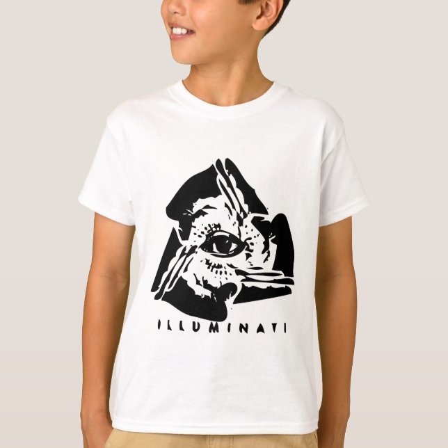 Illuminati alles sehende Auge T-Shirt (Vorderseite)