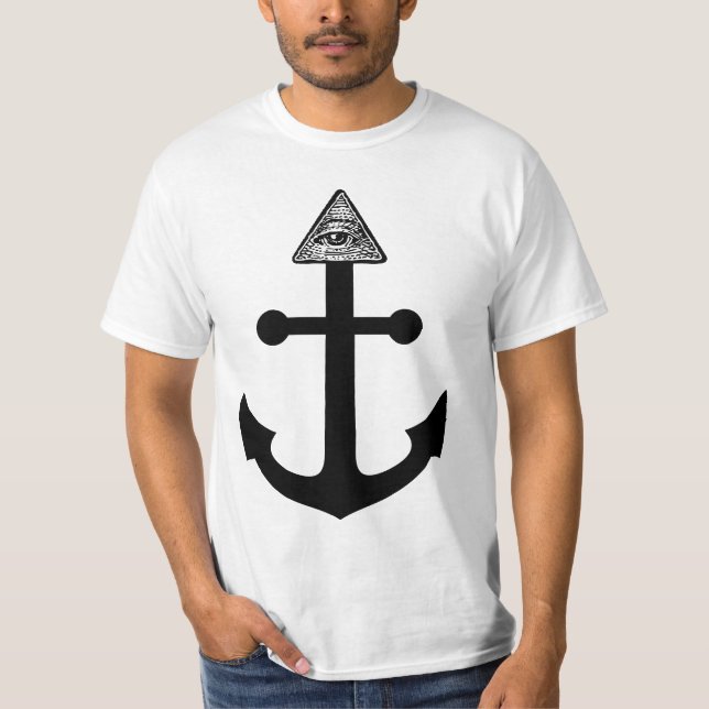 Illuminati Anker T-Shirt (Vorderseite)