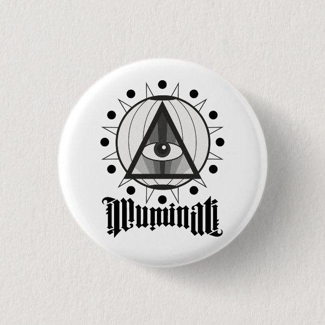 Illuminati Button (Vorderseite)