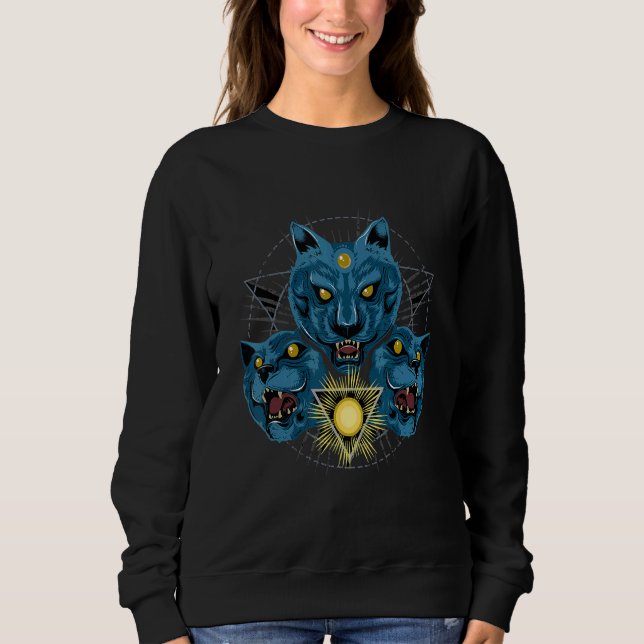 Illuminati Cat Sweatshirt (Vorderseite)