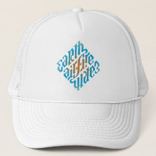 illuminati Diamond-Blue Hat Truckerkappe