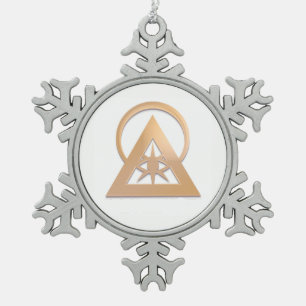 ILLUMINATI GANG SCHNEEFLOCKEN Zinn-Ornament