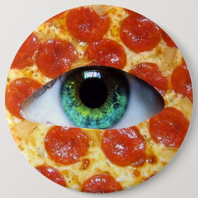 Illuminati Pizza Button (Vorderseite)