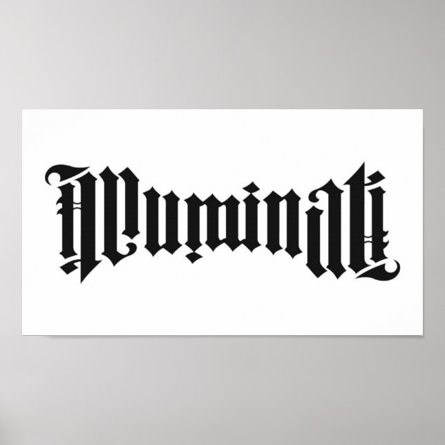 Illuminati-Poster Poster (Vorne)