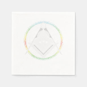 Illuminati Symbol Masonic Triangle Conspiracy G Gi Serviette